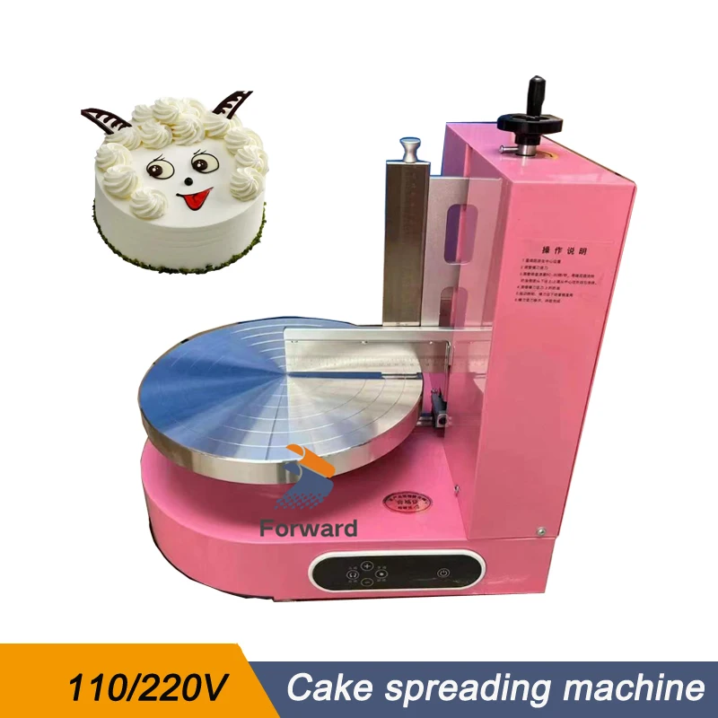 Birthday Cake Cream Smooth Coating Decoration Machine Cake Butter Cream Spreading Machine Cake Bread Cream Jam Spreader