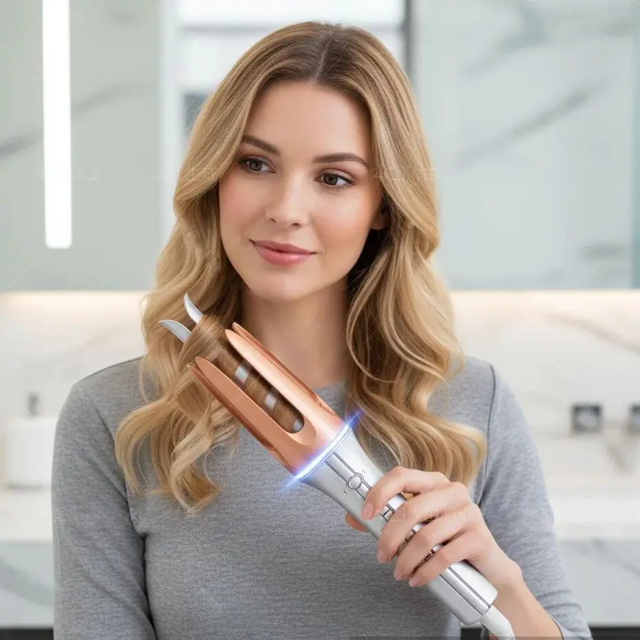 

Automatic Curling Iron 32 mm Big Roll Anion Ceramic Hair Curler 4-Speed Adjustable Fast Heating Fashion Styling Tools