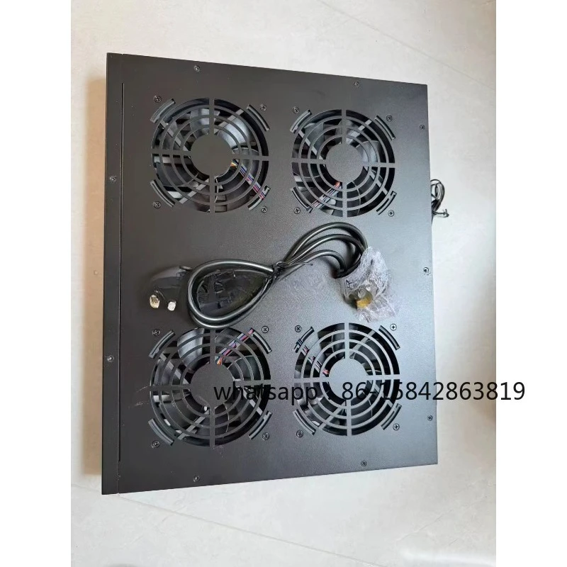 110V Intelligent Variable Speed Temperature Control Cooling Fan 1U Touch Group 220V Household Chassis Cabinet Cooling