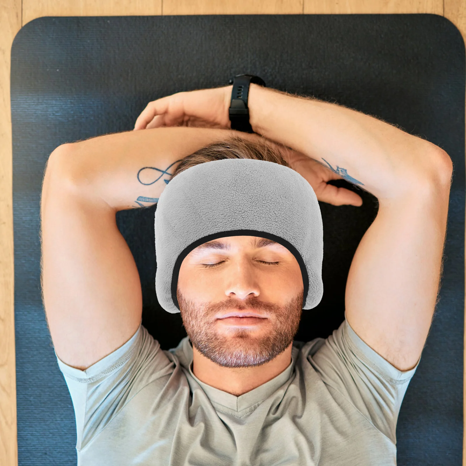 Orejeras para dormir a prueba de viento, cubiertas cálidas con reducción de ruido, bloqueo de luz, cómodas orejeras para dormir, siesta en la oficina, insonorizadas