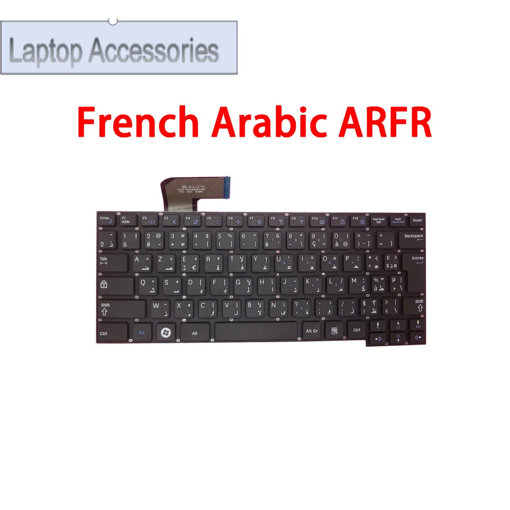 F teclado del ordenador portátil para Samsung X128 X130 X123 X125 X180 X280 NF210 N250 Arabia AR Arabia Francia ARFR Bélgica BE Bulgaria BG nuevo