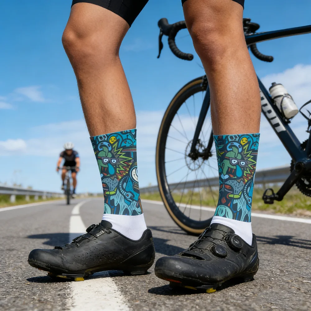 

Summer 2026 Bike Team Cycling Socks pro Sports Non-slip Breathable Silica Gel Men Women