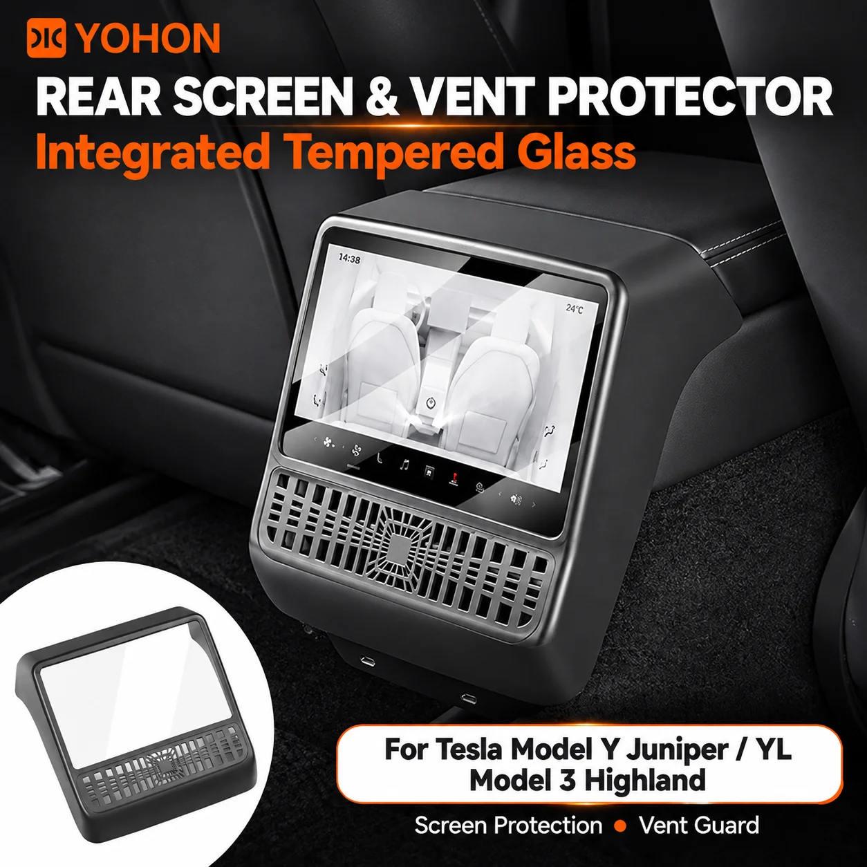 yohon-integrated-rear-screen-tempered-glass-protector-and-rear-air-vent-cover-for-tesla-model-y-juniper-yl-model-3-highland
