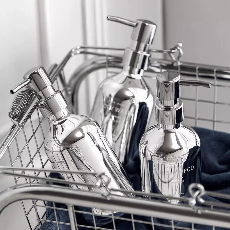 

High End Suppress Soap Dispensers Hotel Quality Toilate Shower Soap Dispenser Douche Simple Dispenser Sabonete Liquido Furniture