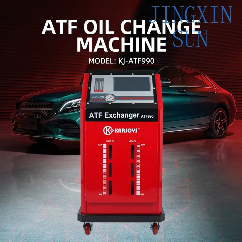 Automatic Transmission Fluid Exchanger With Adapters Atf Flushing Machine