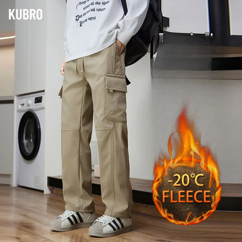 

For The Autumn and Winter Men's Clothing Wear High-end Casual Pants Over High-quality Fitted Straight-leg Trousers Handsome