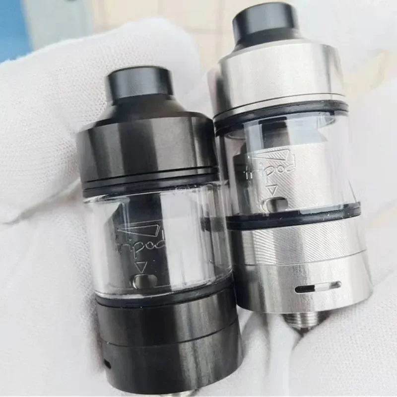 Ecig ترايبود MTL RTA خزان قابل لإعادة البناء 22 مللي متر 2 مللي رذاذ Vape SS316 ملف واحد بناء سطح السفينة مقابل Taifun GTR Kayfun Lite RTA Vapes Pen