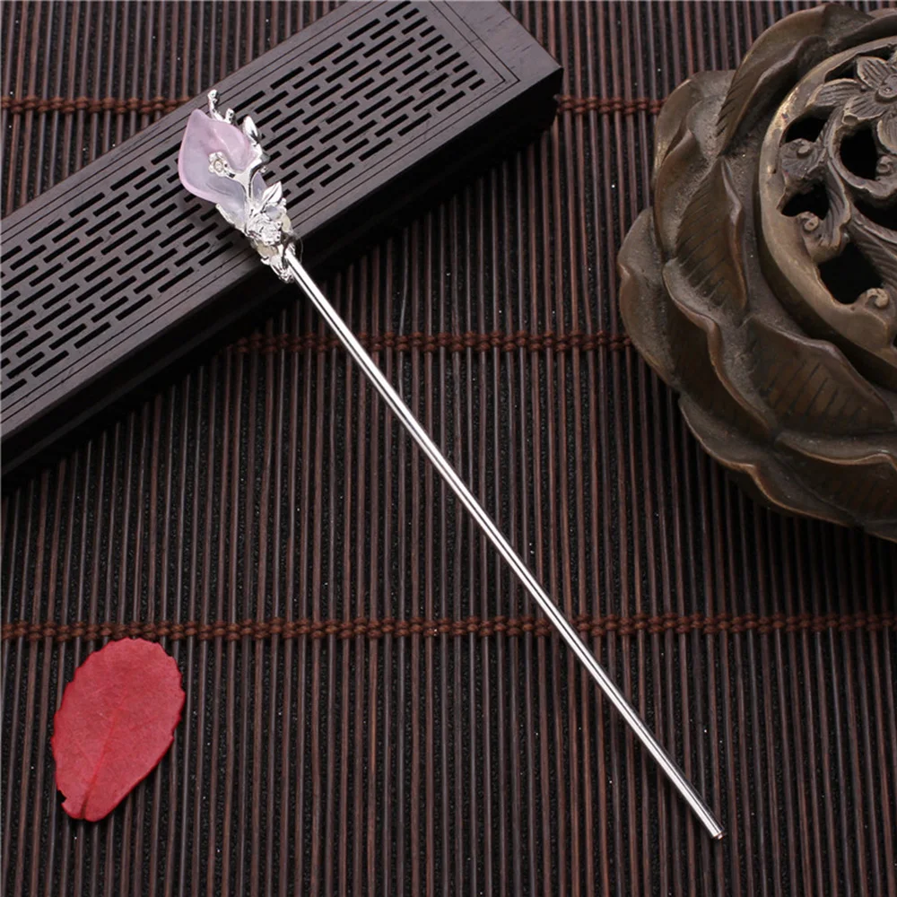 

Jewelry Female Classic Chinese Style Metal Hanfu Accessories Hair Chopsticks Hair Fork Metal Hairpin Hair Stick