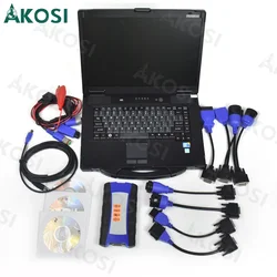For NEXIQ USB Link2 NEXIQ2 125032 Diesel Truck Interface Diagnostics Bluetooth for Heavy Duty Truck Scanner Diagnostic Tool+CF53