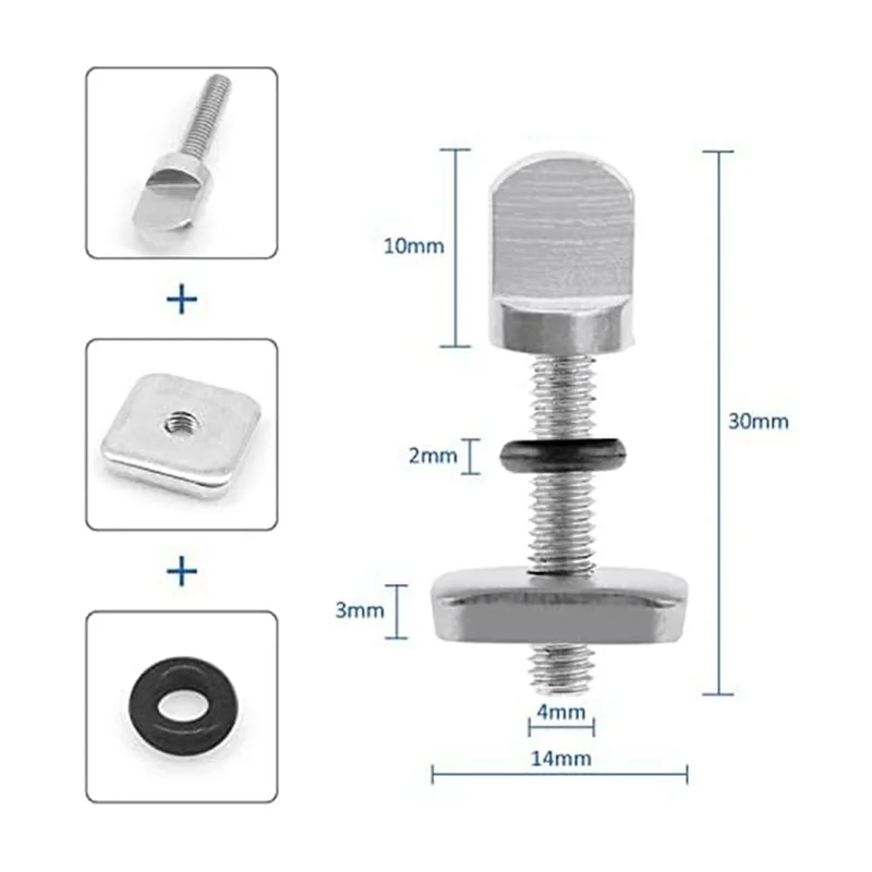 특가 SUP 핀스크류, 핀스크류, 박스 서핑보드용 SUP 액세서리, 서핑보드, 패들보드, 롱보드 서핑 아웃도어 팩 12개