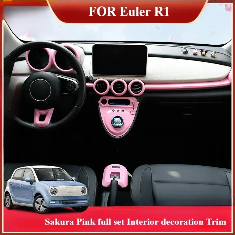 FOR Great Wall Europe shield Cat R1 car interior modified instrument pink outlet shift steering wheel decorative stickers