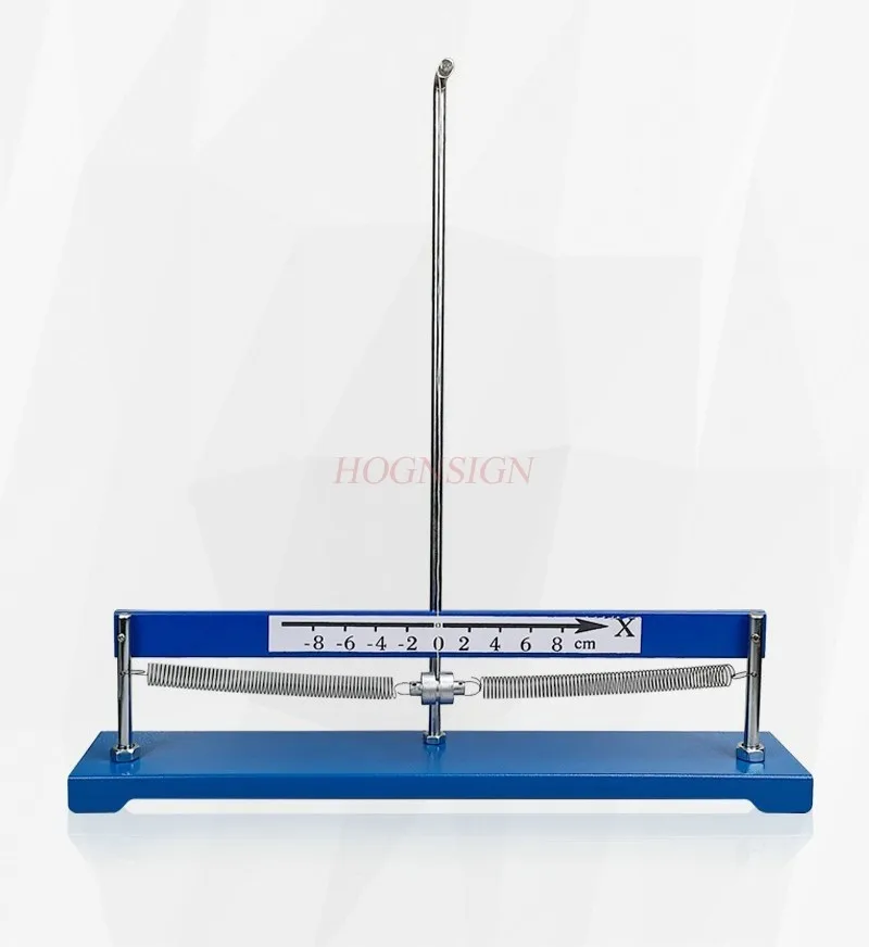 Spring oscillator harmonic vibration dual spring physics teaching instrument