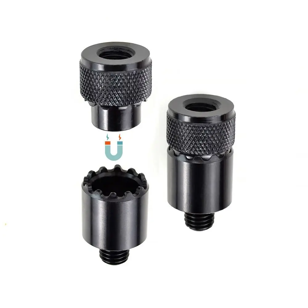 

Рыболовный адаптер из алюминиевого сплава, прочная сменная Портативная сигнализация для рыбалки, магнитный быстросменный разъем, для улицы