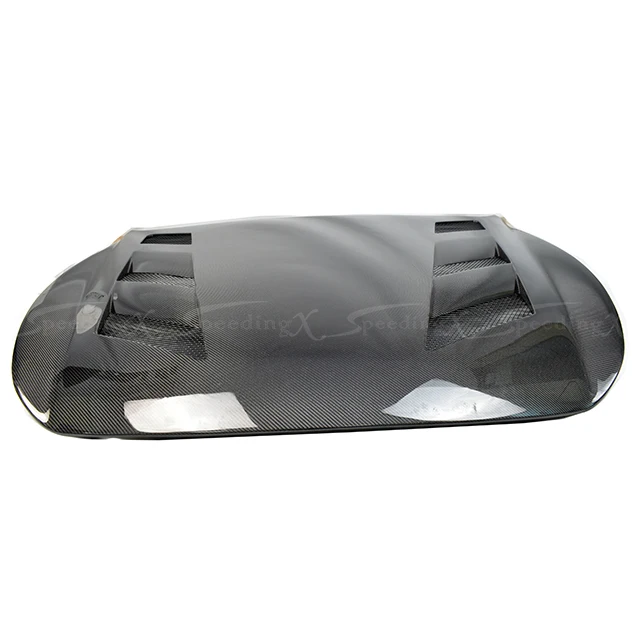 CUSTOMIZED A STYLE CARBON FIBER ENGINE HOOD BONNET FOR 2008-2014 INFINITI G37 SEDAN