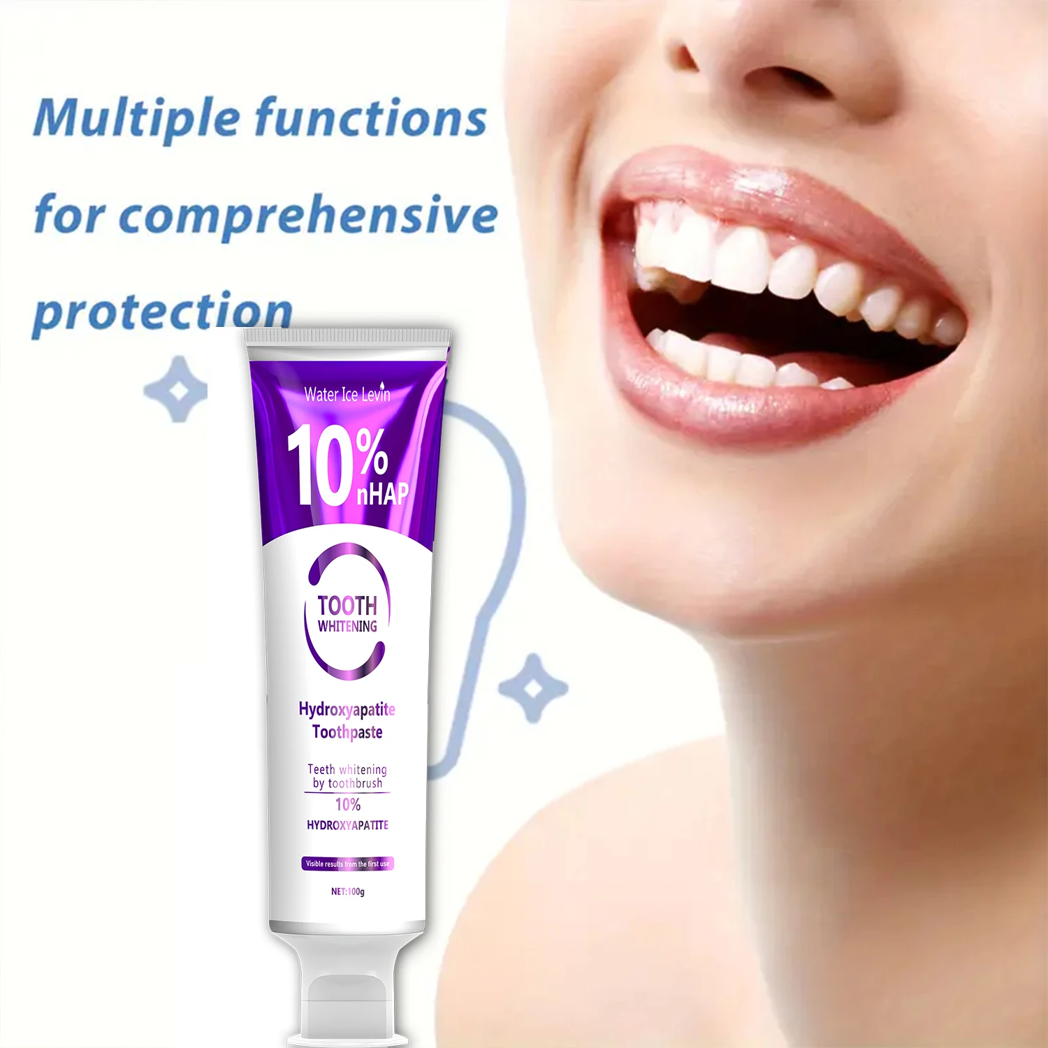 10% 나노산화수소 치약, 부드럽게 치아를 깨끗하게, 치아를 닦아줍니다, 딥 클렌징, 로맨틱 데이트, 매일 사용, 당황스러움에 작별 인사를 하고 자신감 있고 말합니다