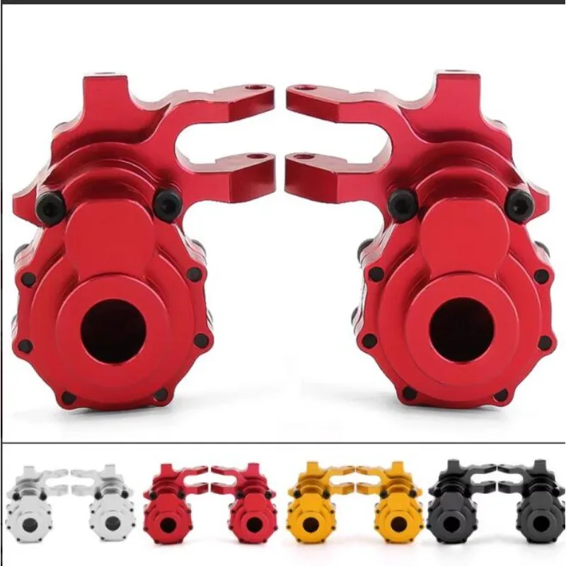 

Алюминиевые внутренние и внешние крышки передней рулевой ступицы для 1:10 Traxxas TRX4/TRX6, замена # 8252, Детали для модернизации/Передняя рулевая ступица