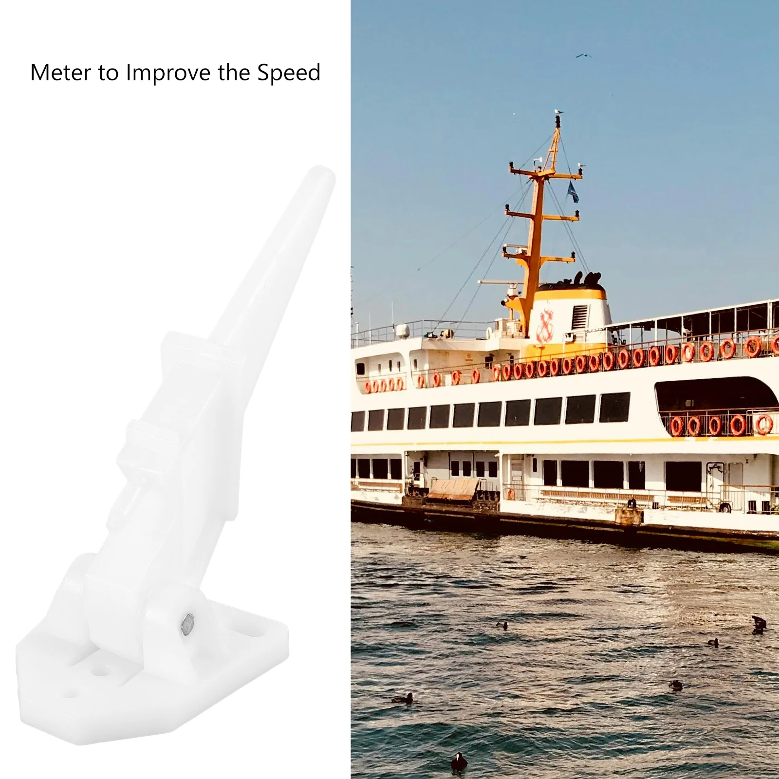 1 مجموعة 1 مجموعة قارب عداد السرعة عدة عداد السرعة البحرية لليخوت كاياك سرعة قياس مسجل اكسسوارات للقوارب