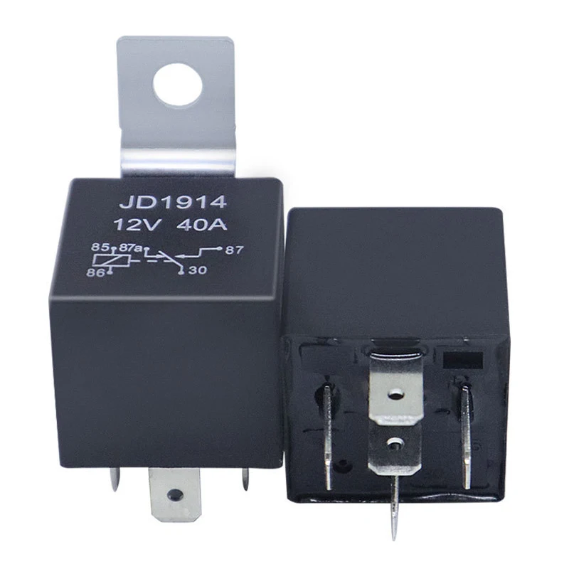 

4P 5P 40A Водонепроницаемое автомобильное реле, долговечное автомобильное реле, нормально открытое, 12 В/24 В постоянного тока для фар и кондиционеров