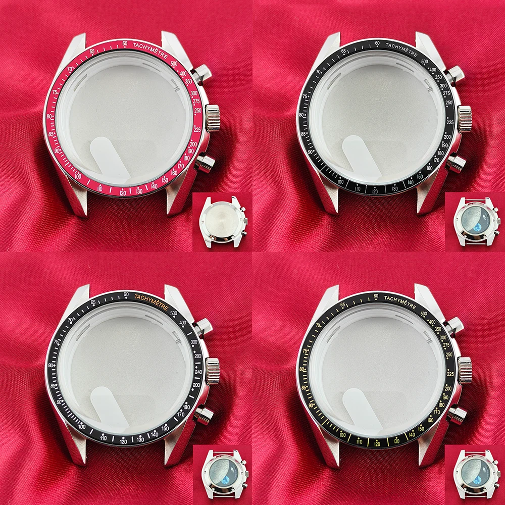 VK63 Gehäuse 39,7MM VK63 Uhrengehäuse Moon Watch Metallgehäuse VK63 Chronograph Gehäuse Passend für Speed Master VK63 Gehäuse VK64 Gehäuse Modifiziert – Detail 5