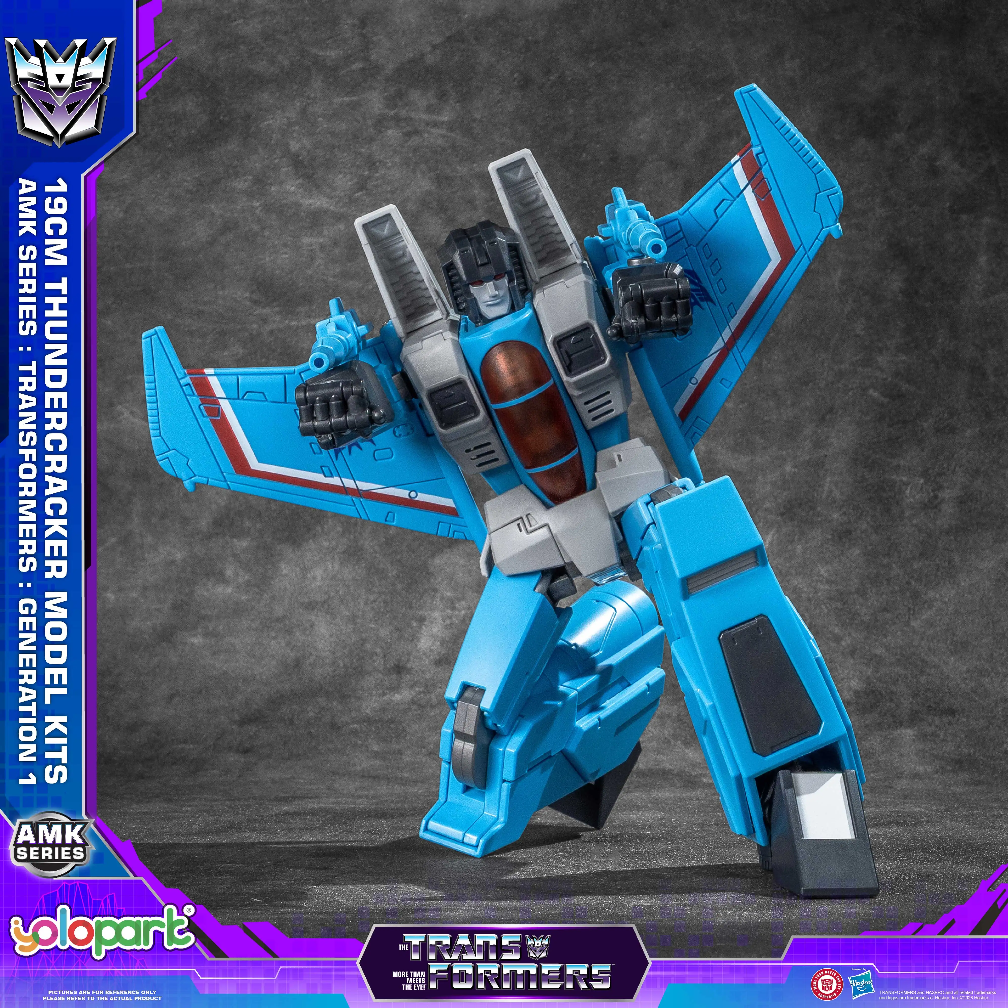 YOLOPARK AMK Series 19CM TRANS - đánh giá và giá Model Kit Yolopark