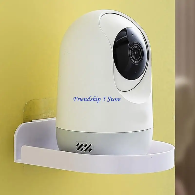 T8WC Not Damage Wall Adhesive Camera Mount Shelf for Home Office Storage Solution