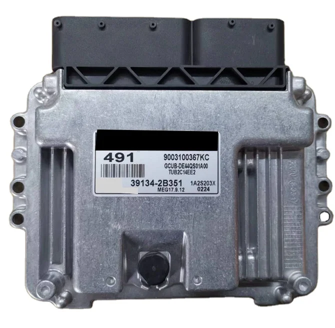 Car ECU Electronic Control Unit 39134-2B351 491 MEG17.9.12 For Hyu ndai Kia