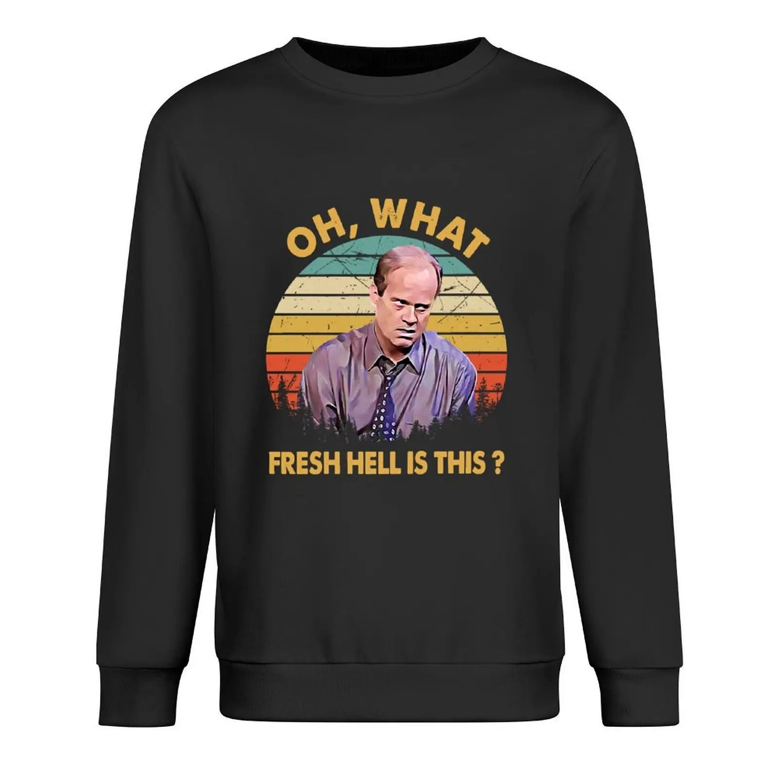 

Mens Best Oh What Fresh Hell Is This Graphic For Fans Pullover anime clothing men clothing tracksuit hooded sweatshirts