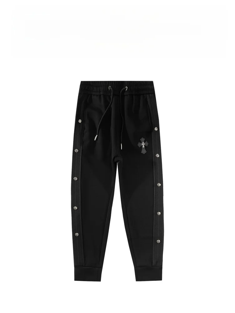 

Мужские повседневные брюки BAIRBAOLIY Slim Fit с перекрестным дизайном, эластичным поясом и вставками из хлопка, длинные брюки-карго