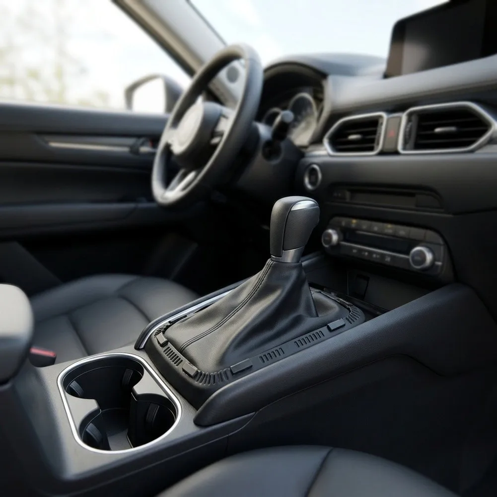 Leather Gear Shift Knob Boot Cover Designed Specifically for Land Rover For Freelander 2 Years 2008 Through 2012