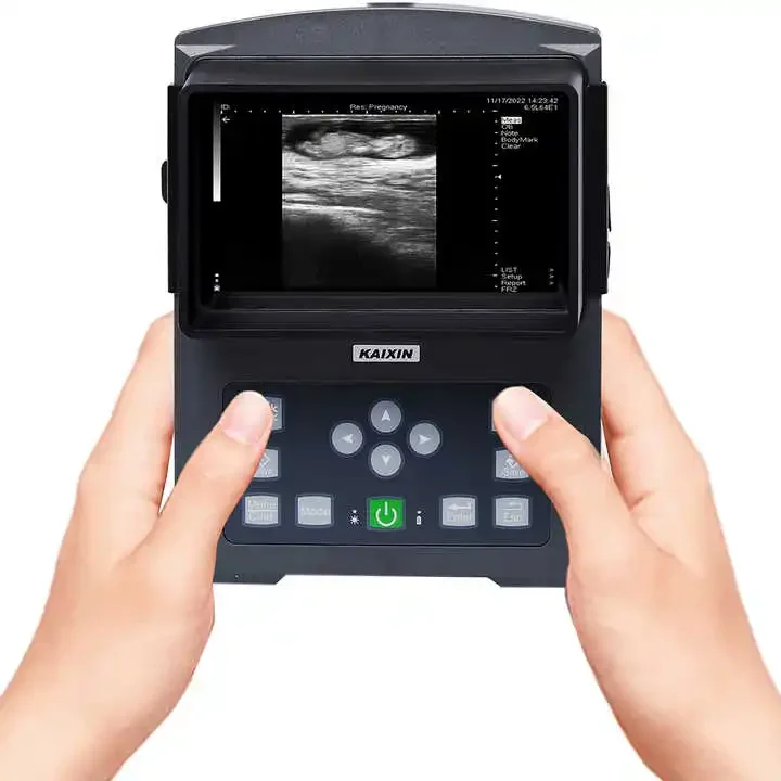 2024 New Wifi Transfer 7inch LED Screen Animal Full Digital sonic Diagnostic Instruments Veterinary Scanner