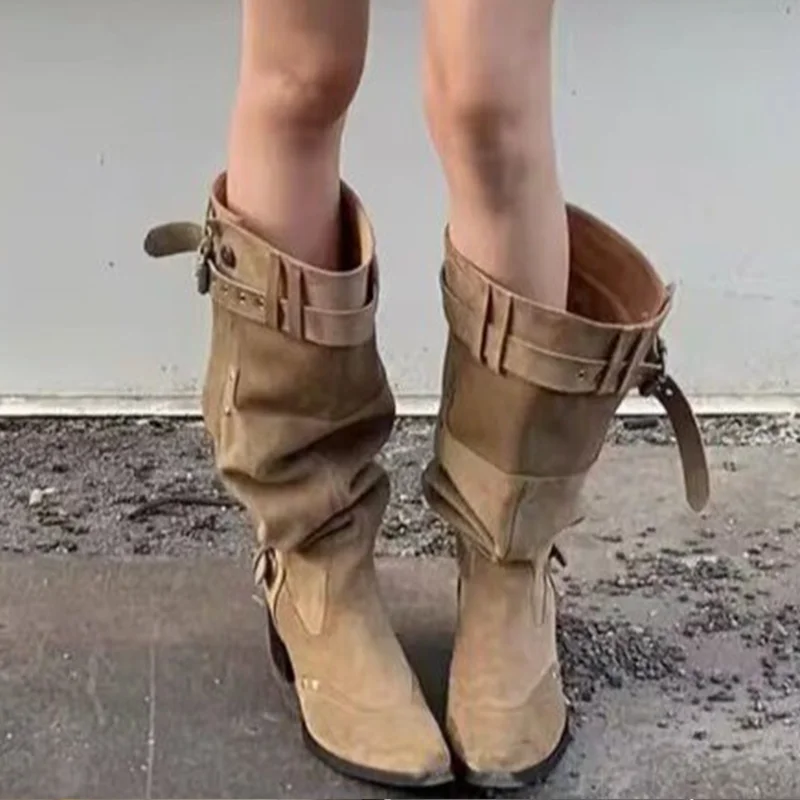 Bout pointu femmes bottes haut - Women'S Shoes Trending 2025 avis et prix