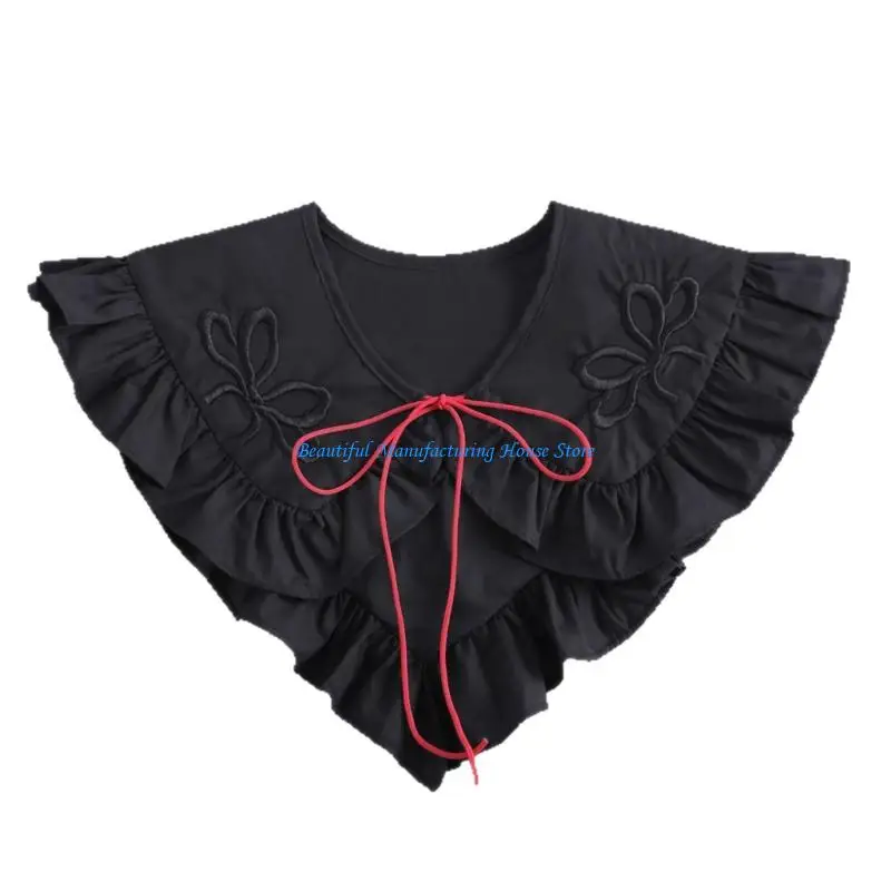 e56a-colletto-staccabile-con-finiture-a-volant-elegante-colletto-finto-decorativo-con-design-a-fiocco-ricamato-per-costumi-e