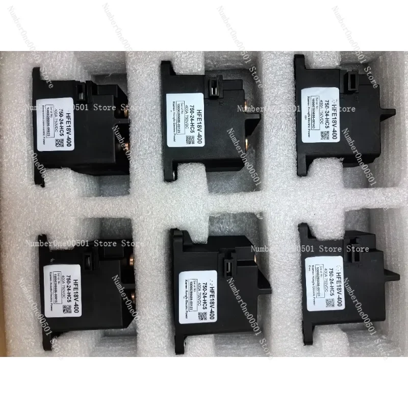 

Контактор постоянного тока высокого напряжения HFE18V-400 750-24-HC5 Купа для зарядки электромобиля новой энергии