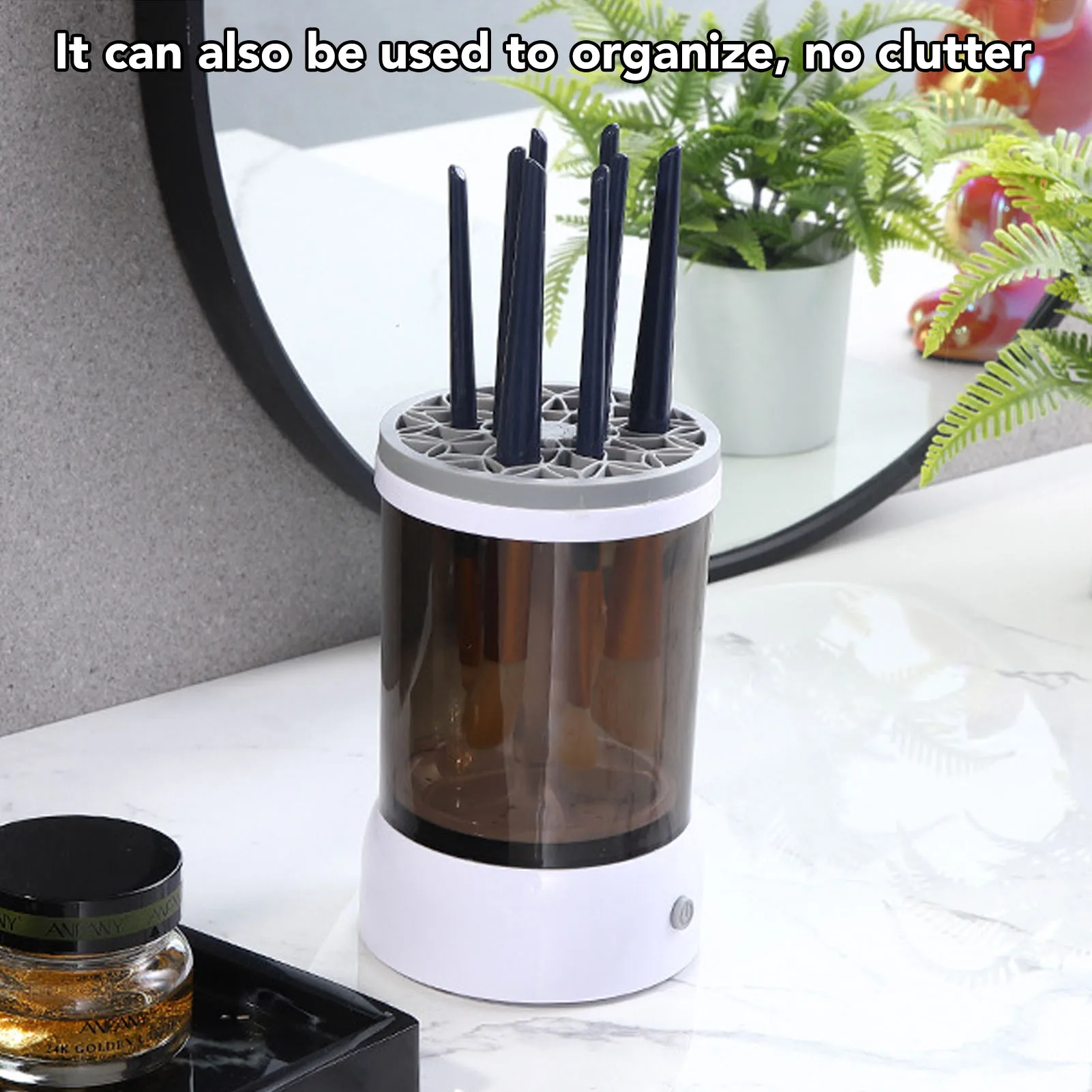 Makeup Brush Cleaner Machine USB Quick Dry Automatic Portable Electric Cosmetic Supplies Cleaner for All Size Makeup Brushes