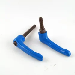 M8 solid handle Clamping lever Blue. Clamping handle lever ,Adjustable handle