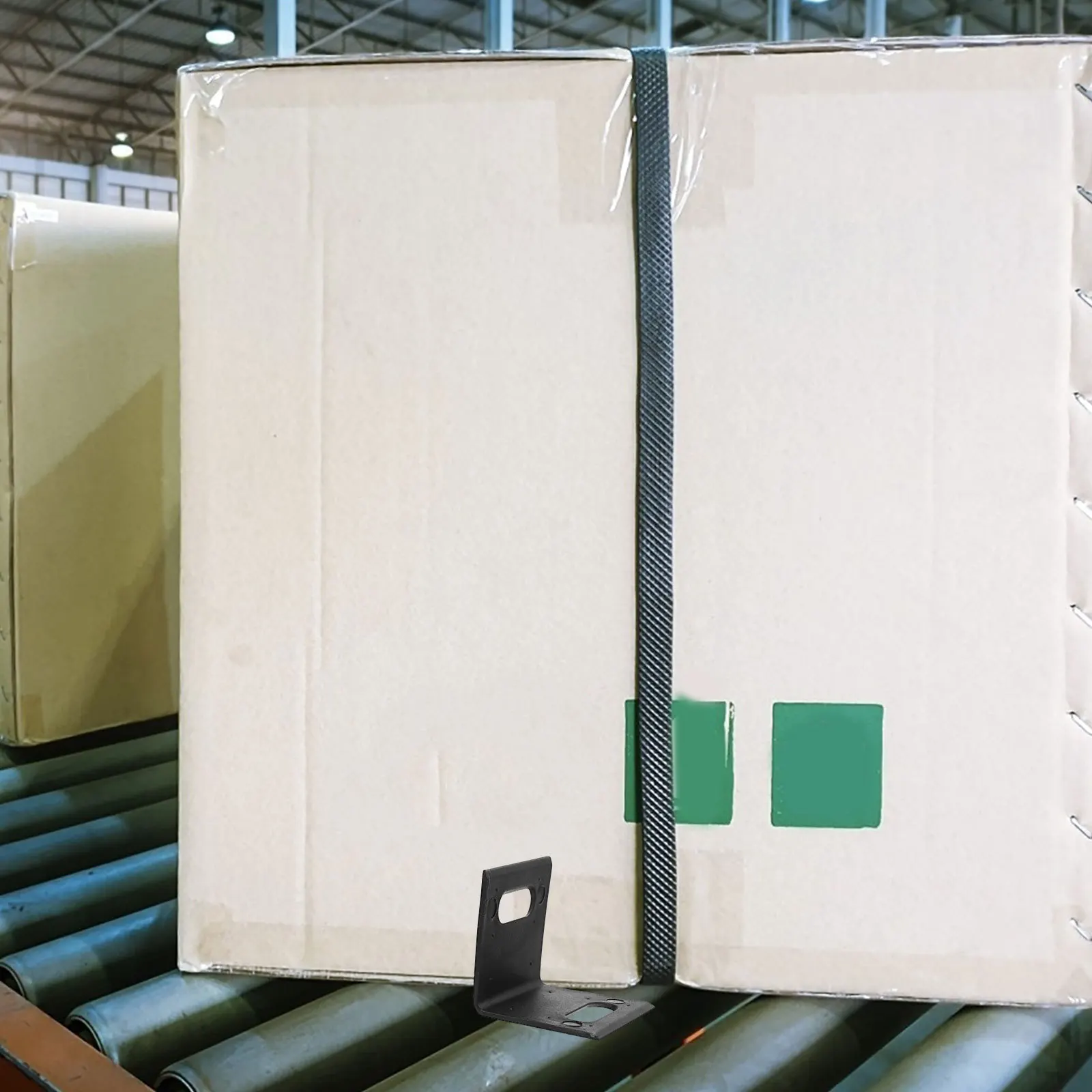 100Pcs Strapping Clips Plastic Corner Protector Durable Packaging Solution Stable Grip Hand Packaging Logistics Industry