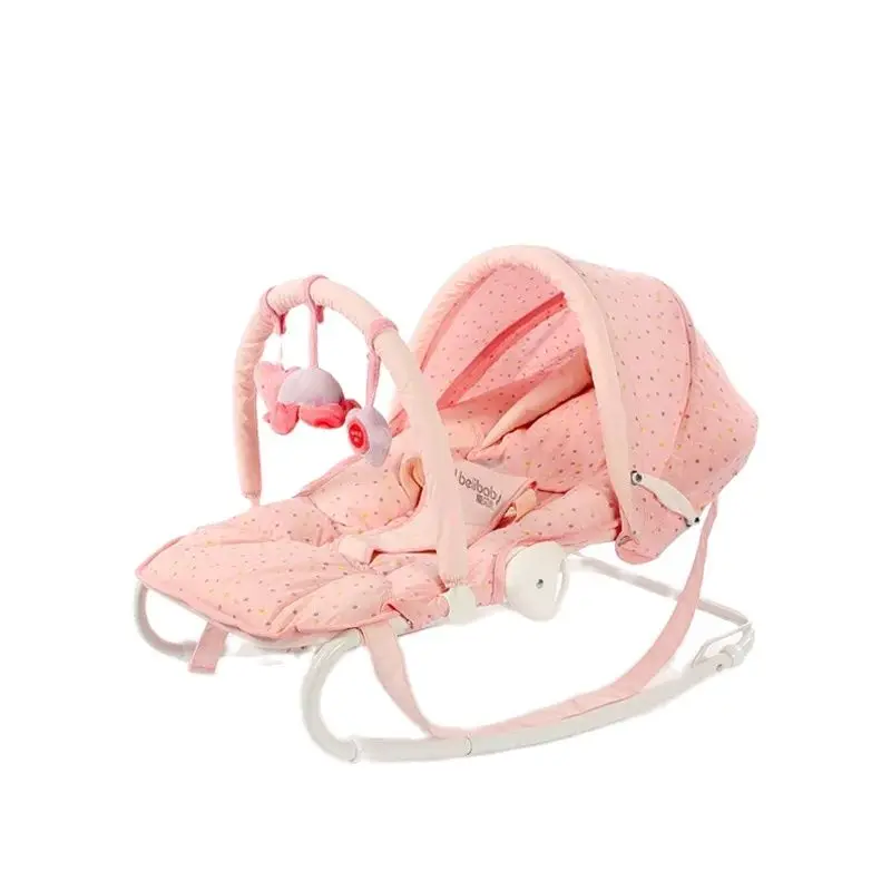Baby Rocking Chair Multi-function Artifact Baby Comfort Recliner Shake Bed Sleeping Children Cradle Bed Bassinet