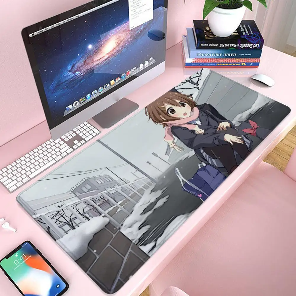 

K-on коврик для мыши игровой 900 × 400 коврик для мыши Gamer Xxl коврик для мыши офисные аксессуары длинный коврик для клавиатуры коврик для компьютерного стола