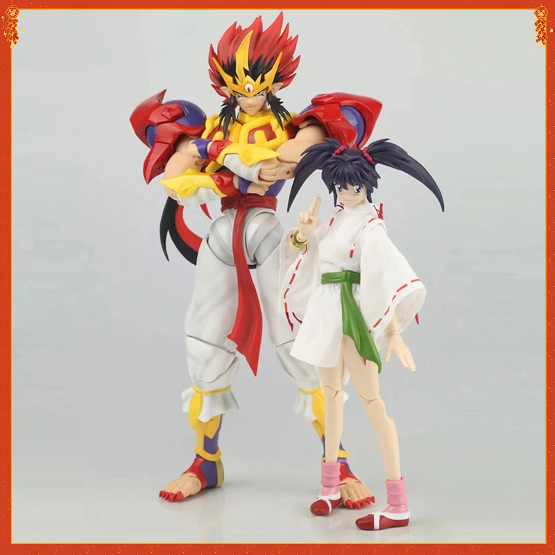 

【In Stock】Anime-land Dasin/Great Toys/GT Kishin Douji Zenki Chiaki Enno 1/12 16cm/6 inch PVC Action Figure Model