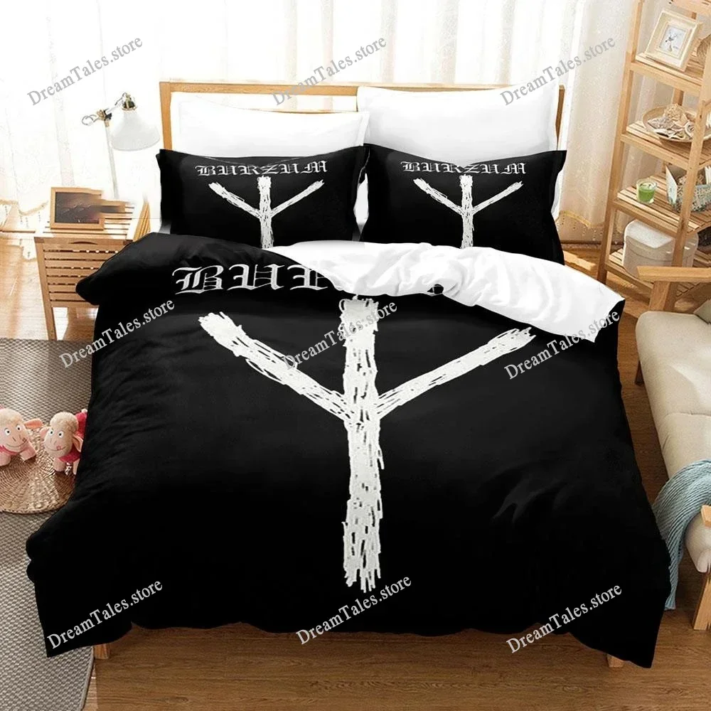 Hiphop Rapper Burzum Sheets Quilt Covers Bedding Dormitory Sheets Bedding Set Soft Warm Bedding Set Home Textile Luxury Gift