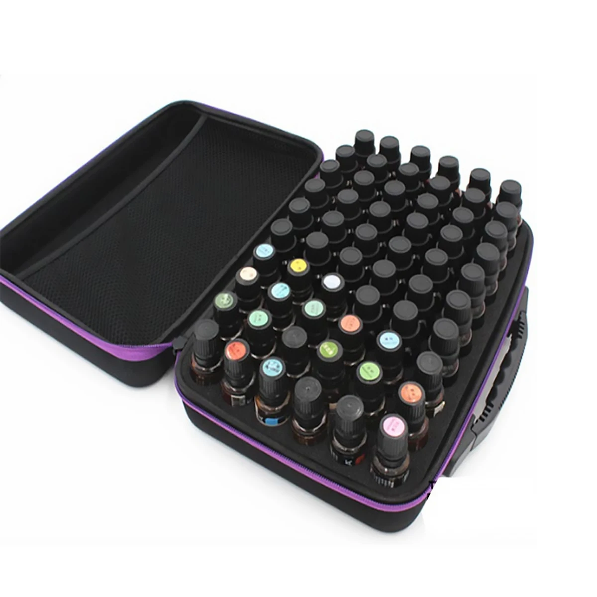 

10 Ml Ideal Travel Essential Oil Storage Bag Bottle High Capacity Carrying Case