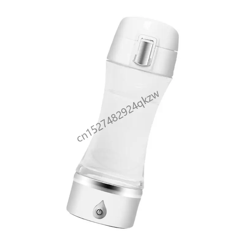 R9CD Hydrogens صانع المياه الغني المحمولة USB قابلة لإعادة الشحن مولد مياه ماء مؤينن كوب الزجاج