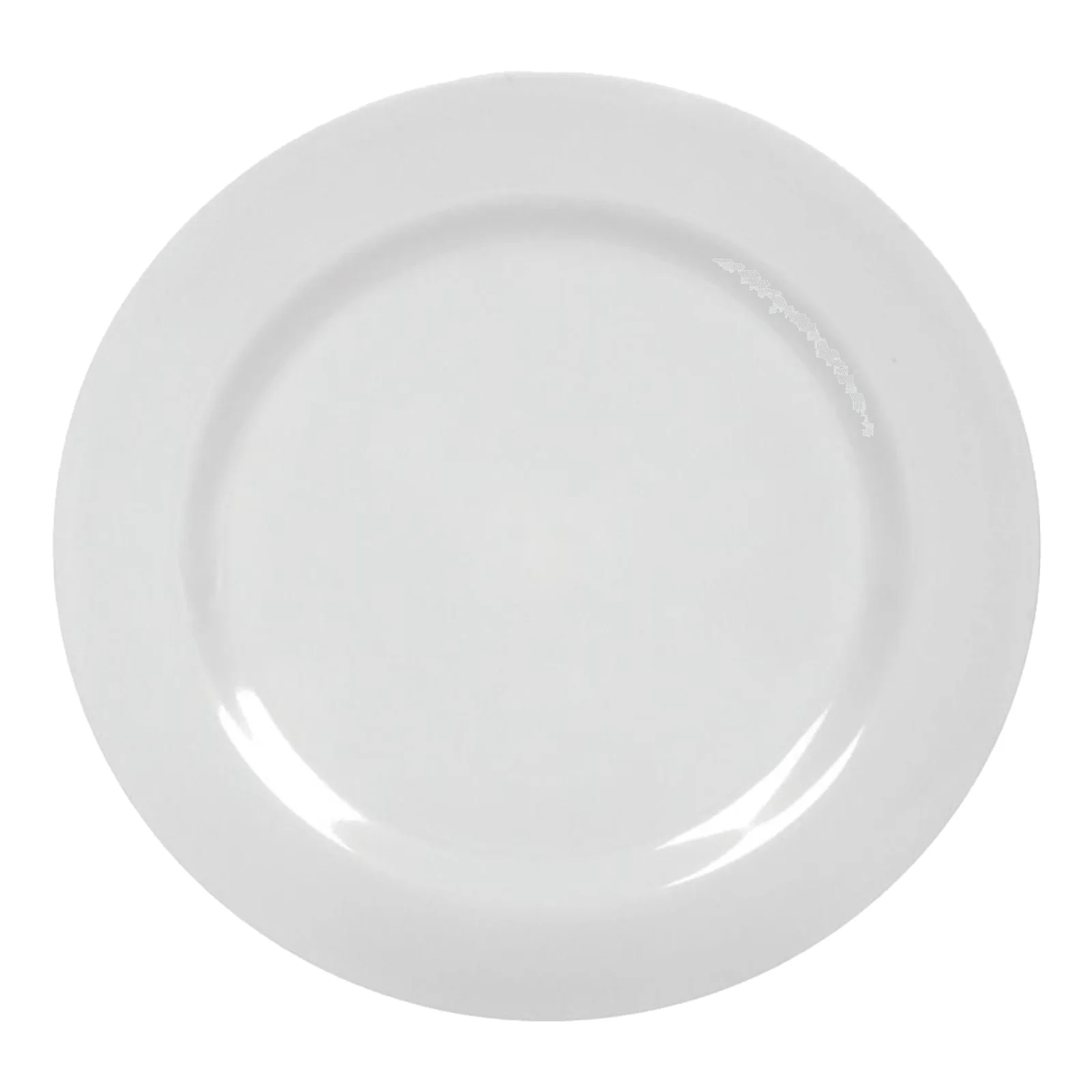 RASO DISH WHITE MELAMINE 25CM YANGZI