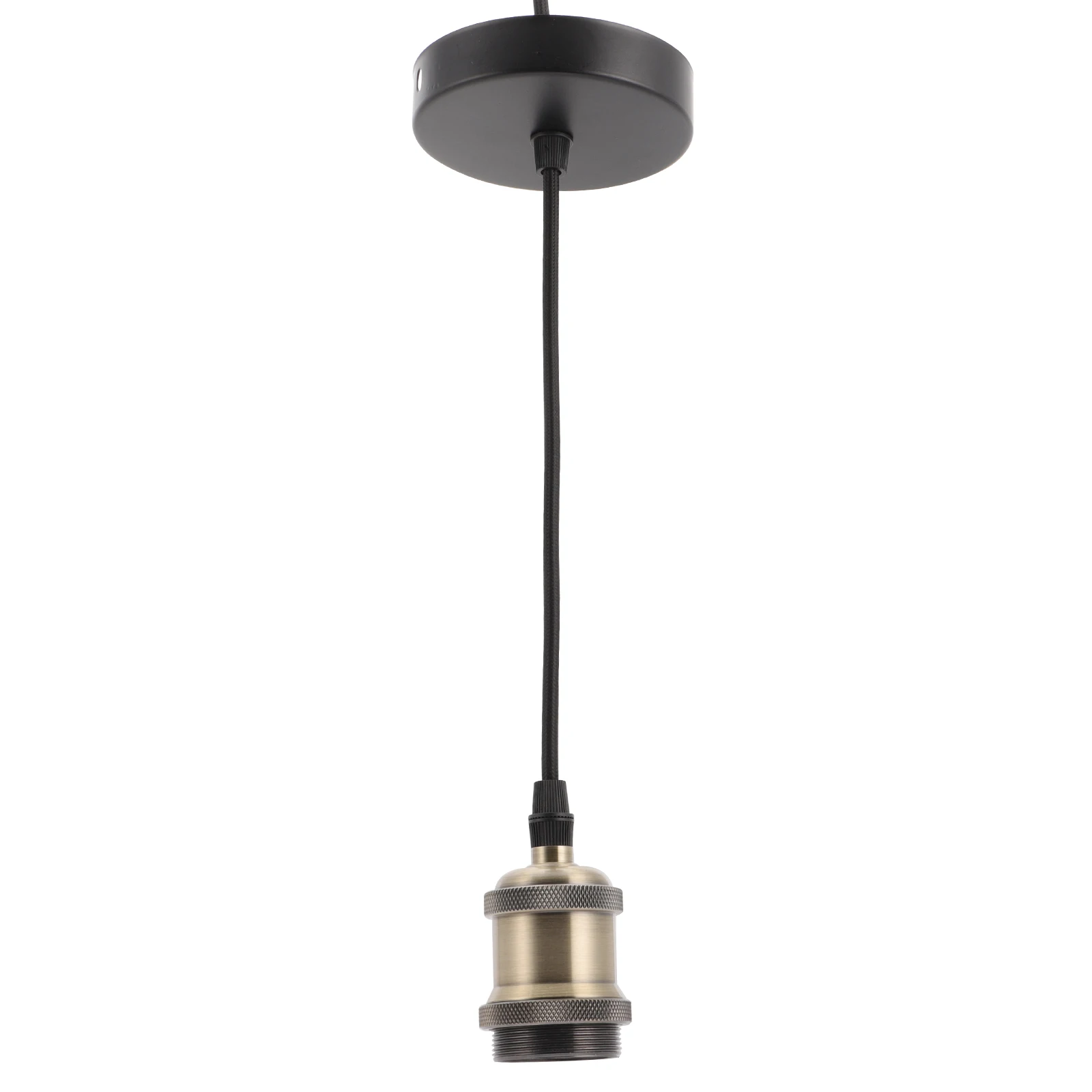 

Chandelier Light Holder Rope Iron Art Sturdy Stable Non-Rust Hanging Lamp Socket Replacement for Home Office Dining Room