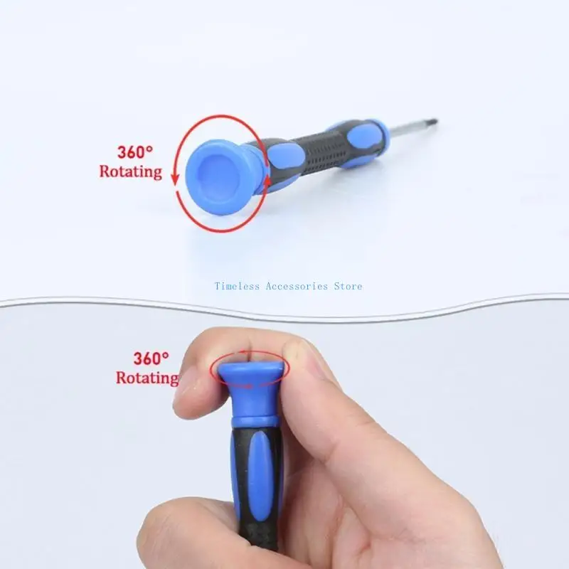 مجموعة أدوات إصلاح النظارات 97QE، مجموعة مفك براغي دقيقة ومجموعة ملقط منحنية #3