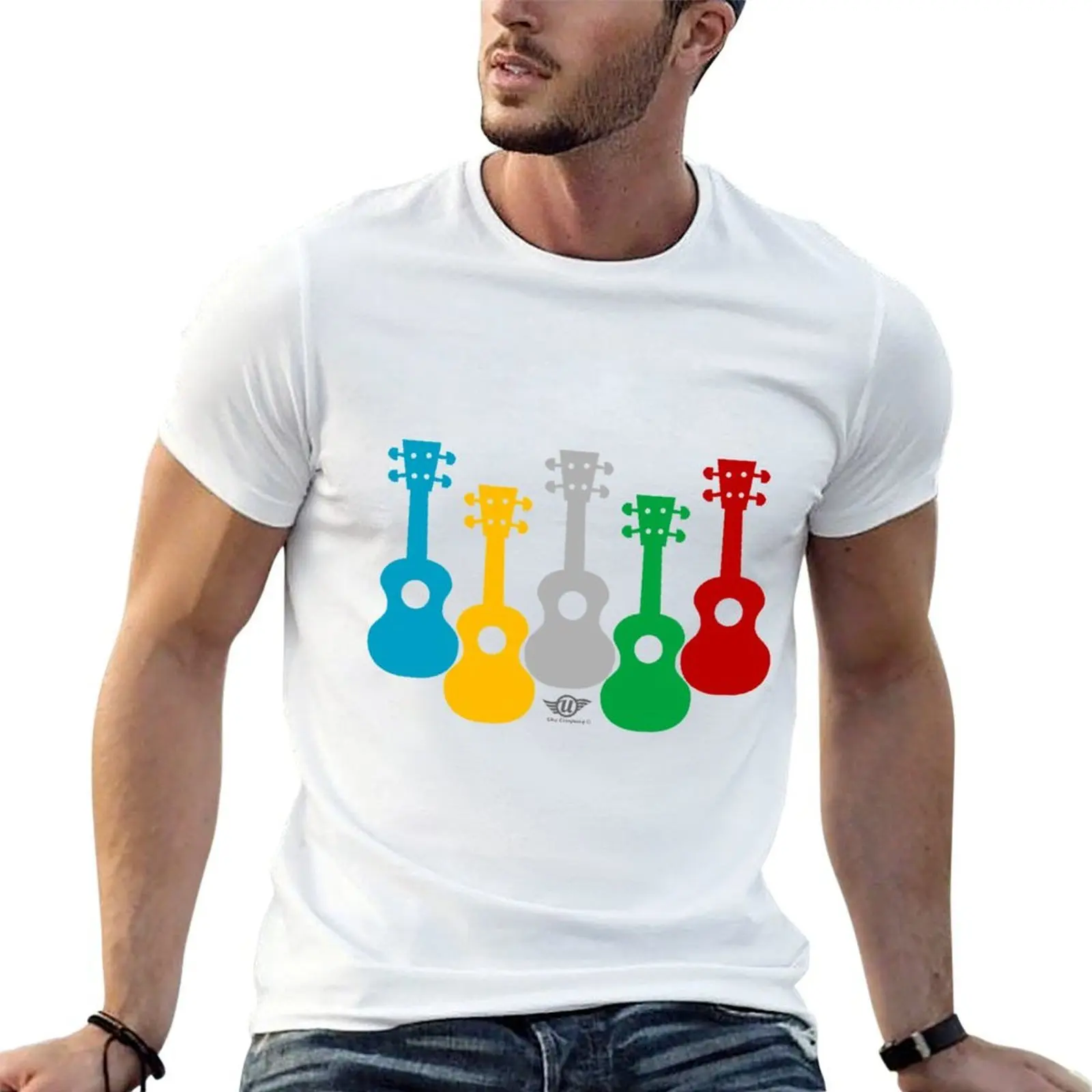 

Just Ukuleles T-Shirt t shirts for man graphic vintage man t shirt graphic T-Shirt