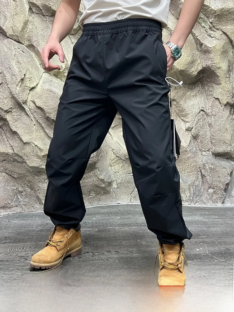 

Мужские повседневные свободные брюки прямого кроя с 3D индивидуальным принтом Qui Dry износостойкие уличные брюки из полиэфирного волокна Busin Casual