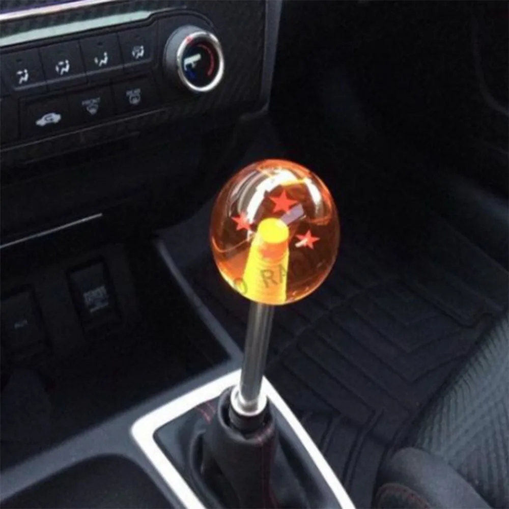 Universal Car Modified Crystal Dragon Wish Ball Speed Gear Shift Knob Stick Car Manual Transmission Handle Car Accessories