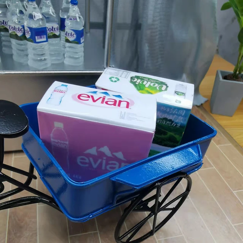 Puppe Haus Mini Mineral Wasser Mini Trinken Modell Supermarkt Szene Lebensmittel Spielen Spielzeug OB11 Puppe Haus Ornamente