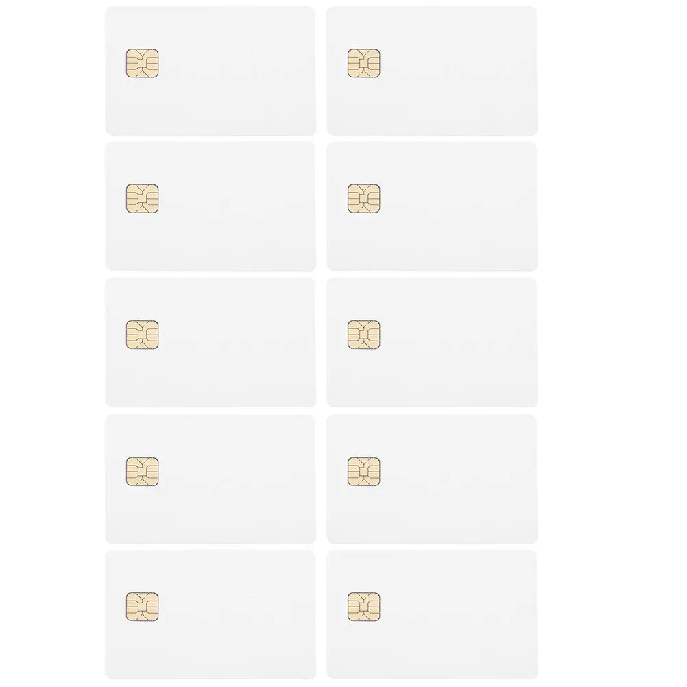 20Pcs Blank Ic Cards 16K Capacity Chip Embedded PVC Smart Card for Access Control Security System and Automotive Key